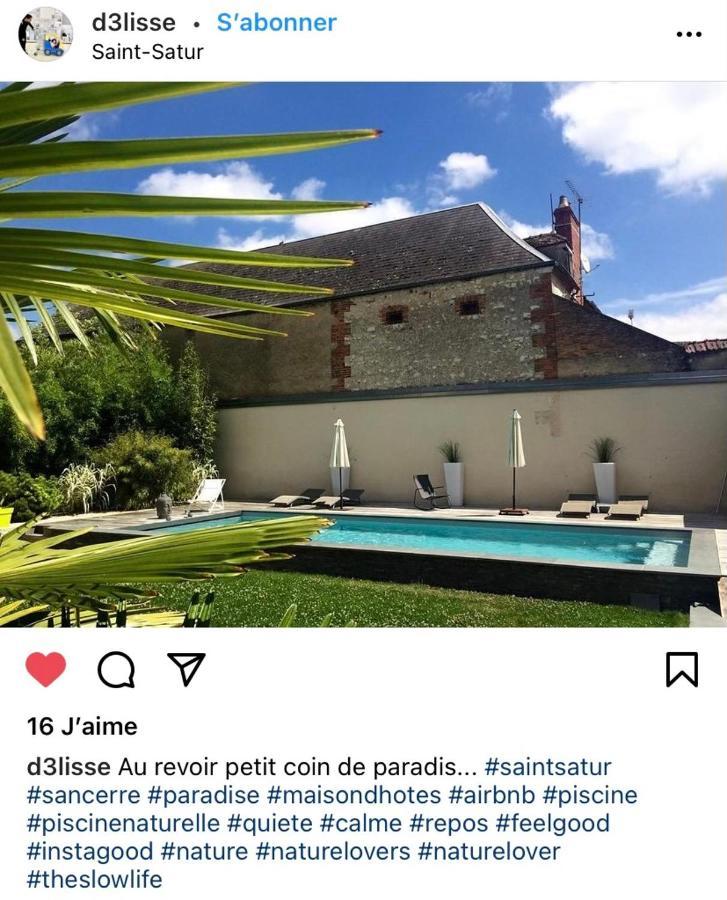 Villa Marlise Chambre Hotes Saint-Satur ภายนอก รูปภาพ